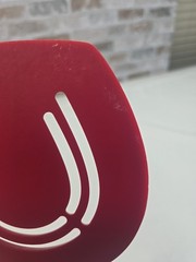 Chefstyle Red Wide Round Spatula Flexible Spatula For Pancakes