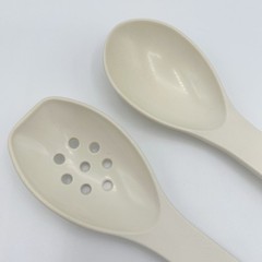 Rubbermaid Heavy Duty Nylon Spoons Basting Stir 1973 Solid 1974 Slotted Set of 2