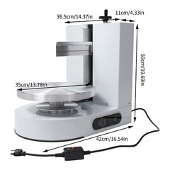 4-12” Electric Birthday Decorating Machine Display Smooth Cream Cake Machine
