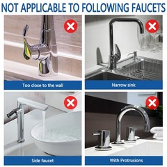 30 Inch Sink Splash Guard Silicone Sink Mat for Kitchen Faucet Bathroom