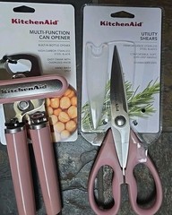KITCHENAID (LOT OF 9) Kitchen Tools Utensils OHDRA *DRIED ROSE/PINK/MAUVE* New