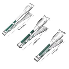 Stainless Steel Steak Clamp Food Bread Meat Clip Tongs BBQ Kitchen Cooking Tools