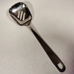 Stainless Steel 18/8 Slotted Spoon Unbranded