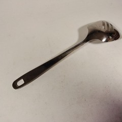 Stainless Steel 18/8 Slotted Spoon Unbranded
