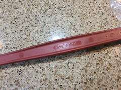 Rubbermaid Commercial 1967 High Heat Silicone Spoon Spatula14-3/4″ FG196700RED