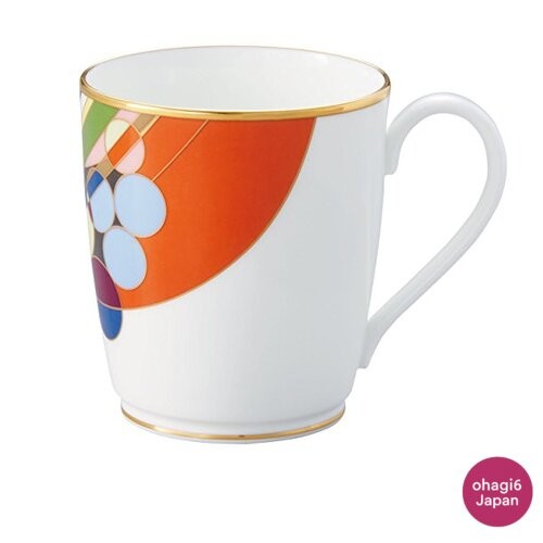 Noritake Frank Lloyd Wright March Balloons Mug 285cc Bone China Japan