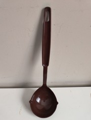 Foley Brown Masher White Spatula Ekco Soup Ladle Vintage Nylon Plastic Lot Of 3