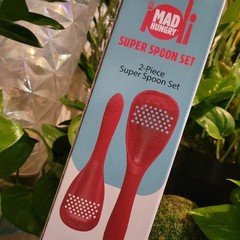 Mad Hungry Spurtle Silicone Super Spoon Red Kitchen Utensils Grater Strainer Set