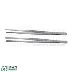 2 Pcs Kitchen Tweezer 12″ Straight & Round Tip Set Long Food Tongs Chef DIY Tool
