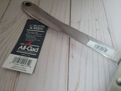 New All Clad 11.5 inch Stainless Steel Splatter Screen with Tag