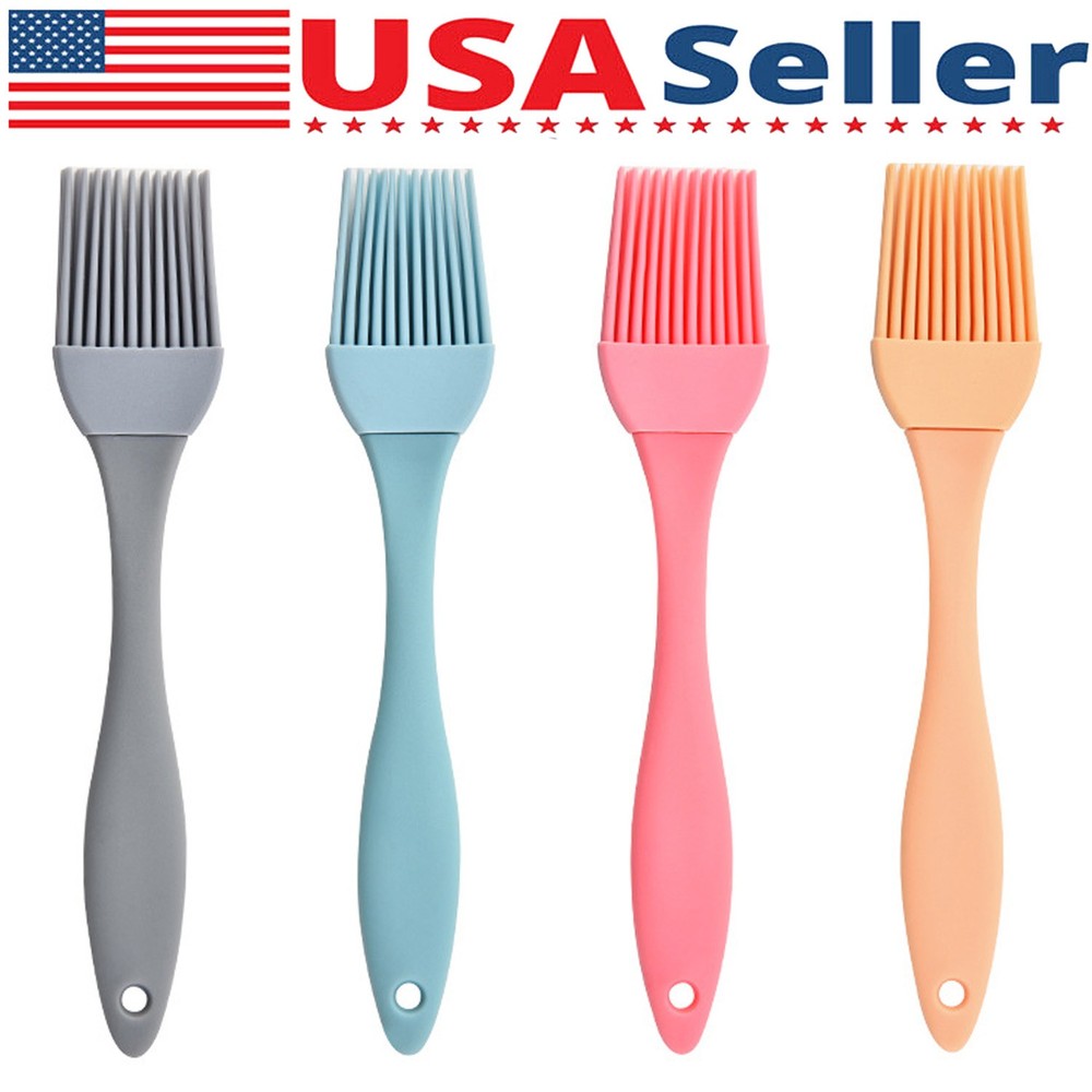 4PCS Silicone oil brush for cooking basting 17 CM GOOD QUALITY & VALUE