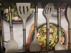 Sabatier 6 Piece Stainless Steel & Silicone Tool Set