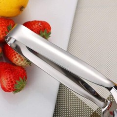 Steak Clamp Cooking Tong Stainless Steel Flipping Tongs Clips for BBQ Meats Fish