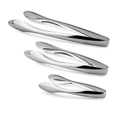 Cuisinox Polished Stainless Steel Serving Tongs, 6