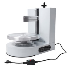 Display Smooth Cream Adjustable 4-12” Birthday Cake Decorating Machine White