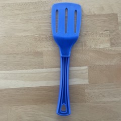 SPAM Brand Blue Plastic Slotted Turner Spatula Kitchen Utensil Promo Advertising