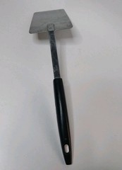 VINTAGE UNBRANDED STAINLESS STEEL USA GRAPES & PEARS SOLID HEAD SPATULA 13”