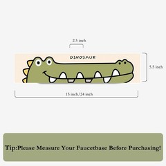 Faucet Mat for Kitchen Sink, 24 inch Long Kitchen Sink Splash Guard Behind Fa…