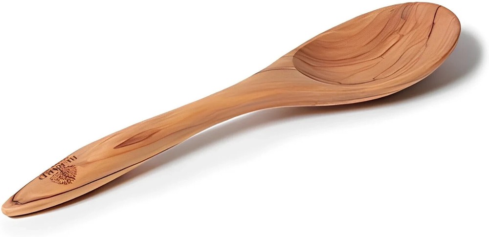 BERARD – TERRA 13″ OLIVEWOOD COOKING SPOON – 22772