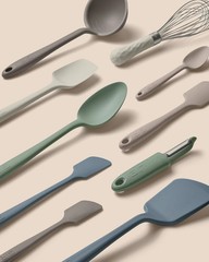 Gir 10-Piece Bestseller Kitchen Tool Set, Earthy Neutral Colors, Brand NEW