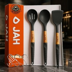 6 Pcs Non Stick Silicone Cooking Kitchen Utensils Dishwasher Safe BPA Free