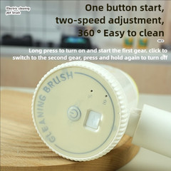Electric Cleaning Brush Multifunctional Handheld Power Scrubber Kitchen Bathroom