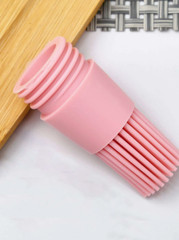 1pc Silicone BBQ Oil Brush – Basting, Cake, Bread & Pastry Kitchen Gadget – NEW