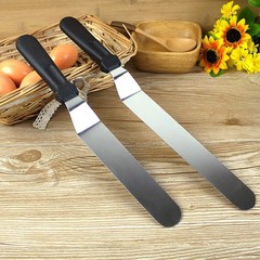 Icing Spatula, Offset Spatula, Stainless Steel with PP Plastic Handle Cake