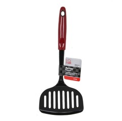 Red Jumbo Nylon Turner 12 Inch Heat Resistant 450F Dishwasher Safe Spatula