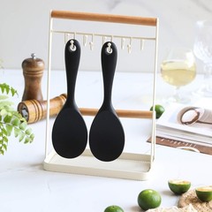 Non-Stick Heat-Resistant Silicone Rice Spoon Easy to Clean Rice Paddle Spoon USA
