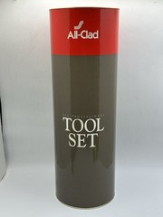 New ALL-CLAD Stainless Steel 6 Piece Cook & Serve Kitchen Utensil Tool Set TSET1