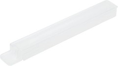 MUJI Polypropylene Bag Clips Semi-transparent Large Width 12 x Depth 1.5 x1.0ｃｍ