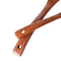 1pc Solid Wooden Cooking Spoon Non-Stick Kitchen Soup Ladle For Kitchen – NEW