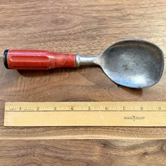 7pc VTG 50s Red Handle Kitchen Utensils Country Farmhouse Rustic Cooking Tools