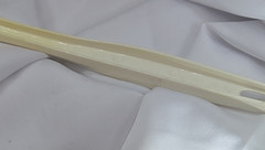 Foley Vintage Off White Nylon Plastic single Slotted Spatula 11.5″