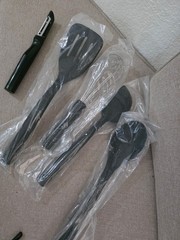 New KitchenAid Black Set of 5 Durable i