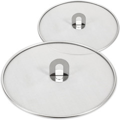 Splatter Screen for Kitchen, Stainless Steel Fine Mesh Splatter Screen for Fryin