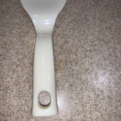 Rice Serving Paddle Ivory Color Unbranded