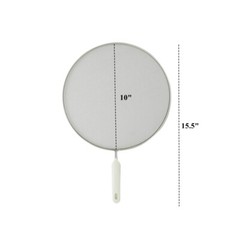 Splatter Screen for Frying Pan Stainless Steel Fine Mesh Grease Splatter Guard