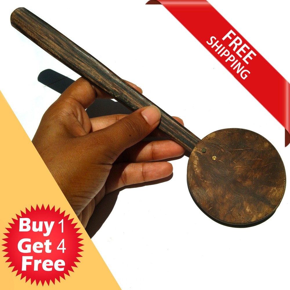 5 Coconut Shell Spoons kitchen tools handmade Eco friendly natural product Table