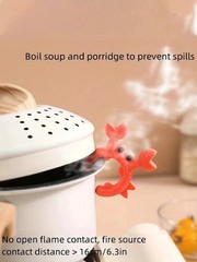 Silicone Crab Spatula Holder Heat Resistant Utensil Rest Kitchen Cooking Tool