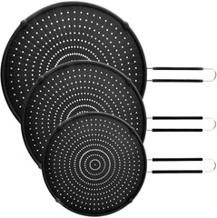 Silicone Splatter Screen for Frying Pan,Grease Splatter Guard,Heat-Resistant Spl