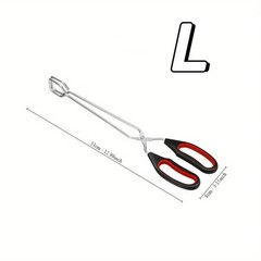 Scissor Tongs Stainless Steel 3 Pack Kitchen Tongs for Cooking Food Tongs BBQ.