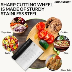 Bench Scraper for Baking Stainless Steel Dough Cutter and Scraper Tool Kitchen