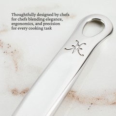 Provisions Chef’s Tools, Slotted Spatula/Turner, (13-Inch), Artisan-Polished …