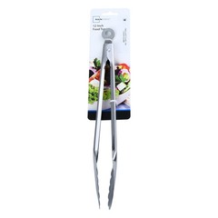 12 Inch Stainless Steel Locking Cooking Tongs