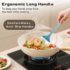 4 Pcs Cooking Utensils Set, Stainless Steel Kitchen Utensils, Heat Resistant …