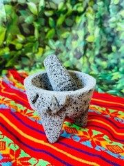 Molcajete Stone 6in With A Pigs Face Shape
