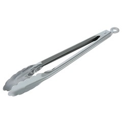 12 Inch Stainless Steel Locking Cooking Tongs