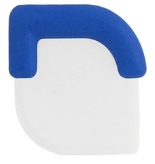 3″ Nylon Plastic Pan Scraper Tool with Anti-Slip Handle – Random Color